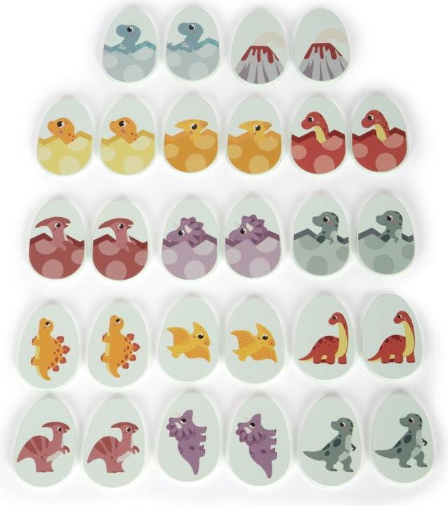 Produktbild small foot Memo „Dino“ (Deutsch, Multilingual, 2 - 4 Spieler)