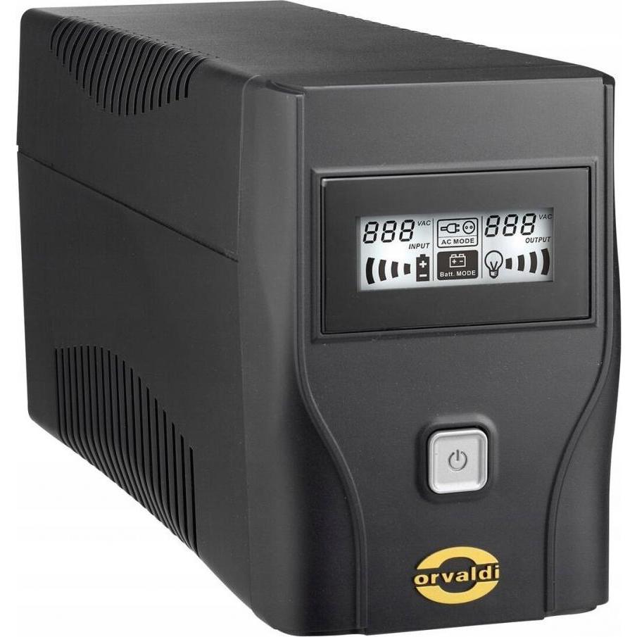 Orvaldi VPS 800 Unterbrechungsfreie Stromversorgung (USV) Line-Interaktiv 0,8 kVA 4 AC-Ausgänge (800 VA, 480 W, Line-Int...