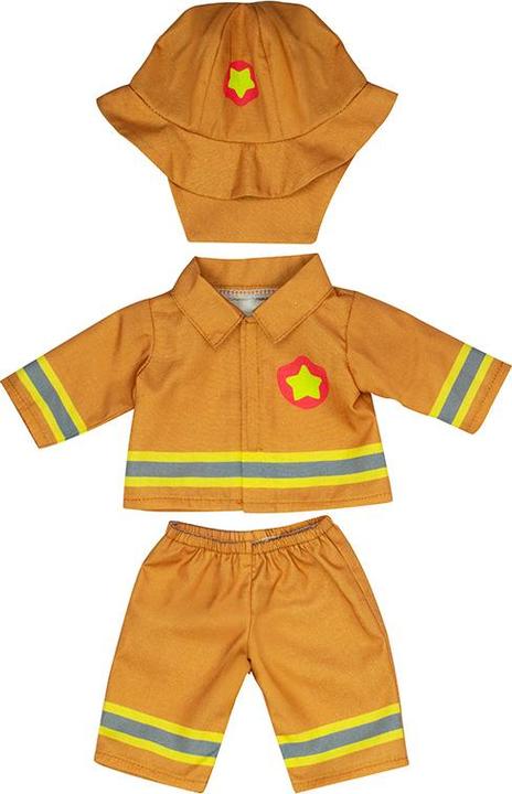 Miniland Puppenkostüm Feuerwehrmann 38cm