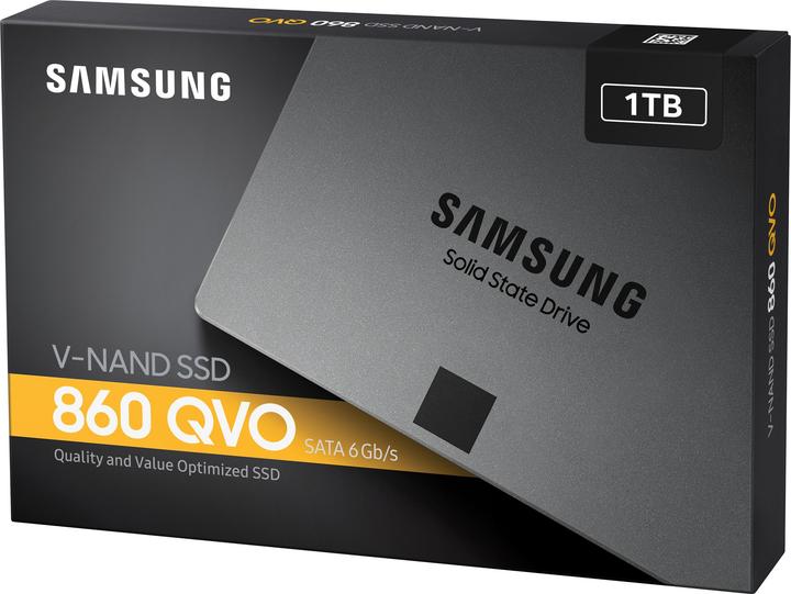 Actual product image Samsung 860 QVO (1000 GB, 2.5")