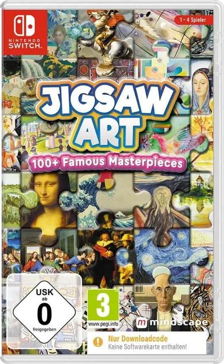 Produktbild Mindscape Jigsaw Art: 100+ Famous Masterpieces (Switch, Switch Lite, Switch OLED, DE)