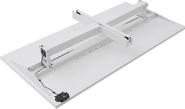 Actual product image FM Büromöbel Desk BOTTOM-UP silver