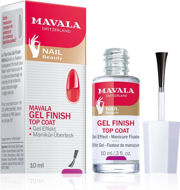 Actual product image Mavala Top-coat gel finish (Transparent, Top coat)