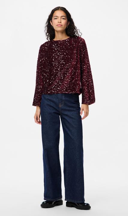 Immagine prodotto Pieces Pckam Ls Deep Back Bow Top Jrs Noos Bc (L)