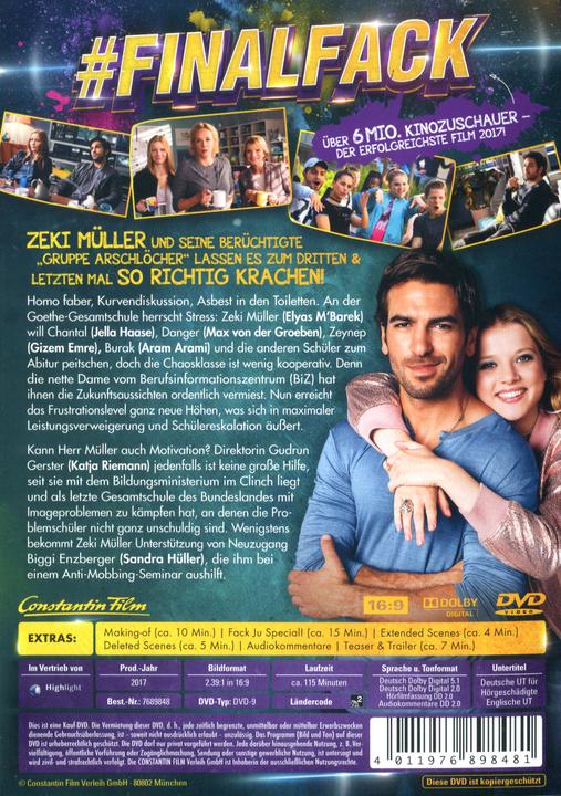 Actual product image Fack ju Göhte 3 (DVD, 2017, German)