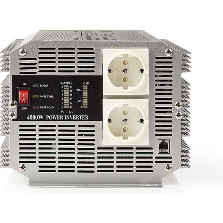 Nedis, Spannungswandler, Power Inverteränderte Sinus-Wellen Eingangsspannung 12 VDC