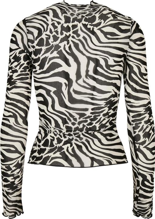 Immagine prodotto Urban Classics Donna AOP Mesh Turtleneck Longsleeve (3XL)