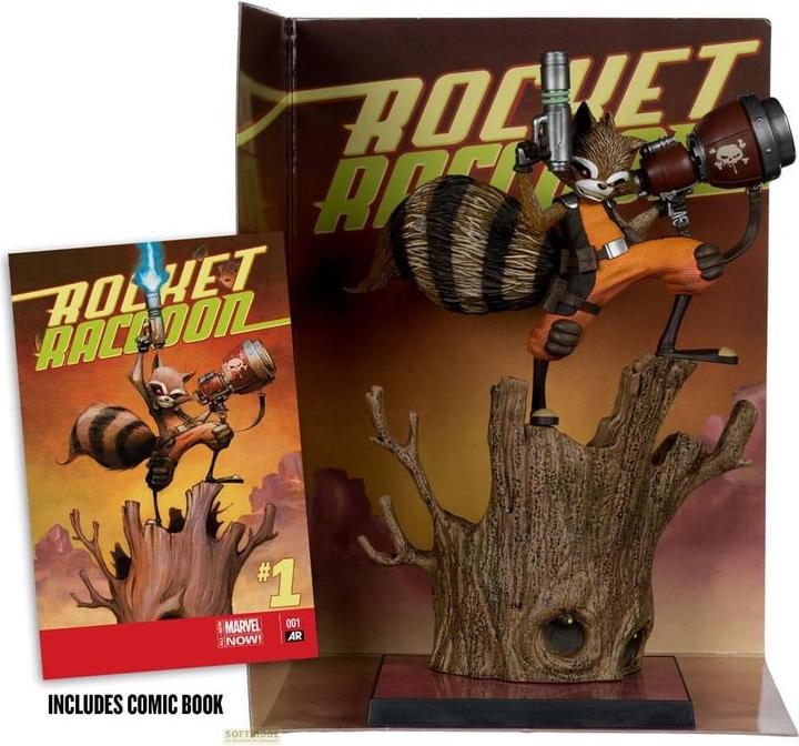 Produktbild McFarlane Marvel Collection PVC Statue 1/6 Rocket Racoon (Rocket Racoon: A Chasing Tale #1) 18 cm