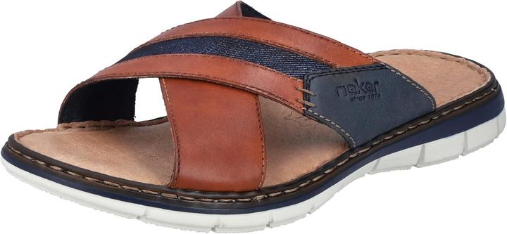 Image du produit Rieker heren slipper - Cognac - Maat 41 (41)
