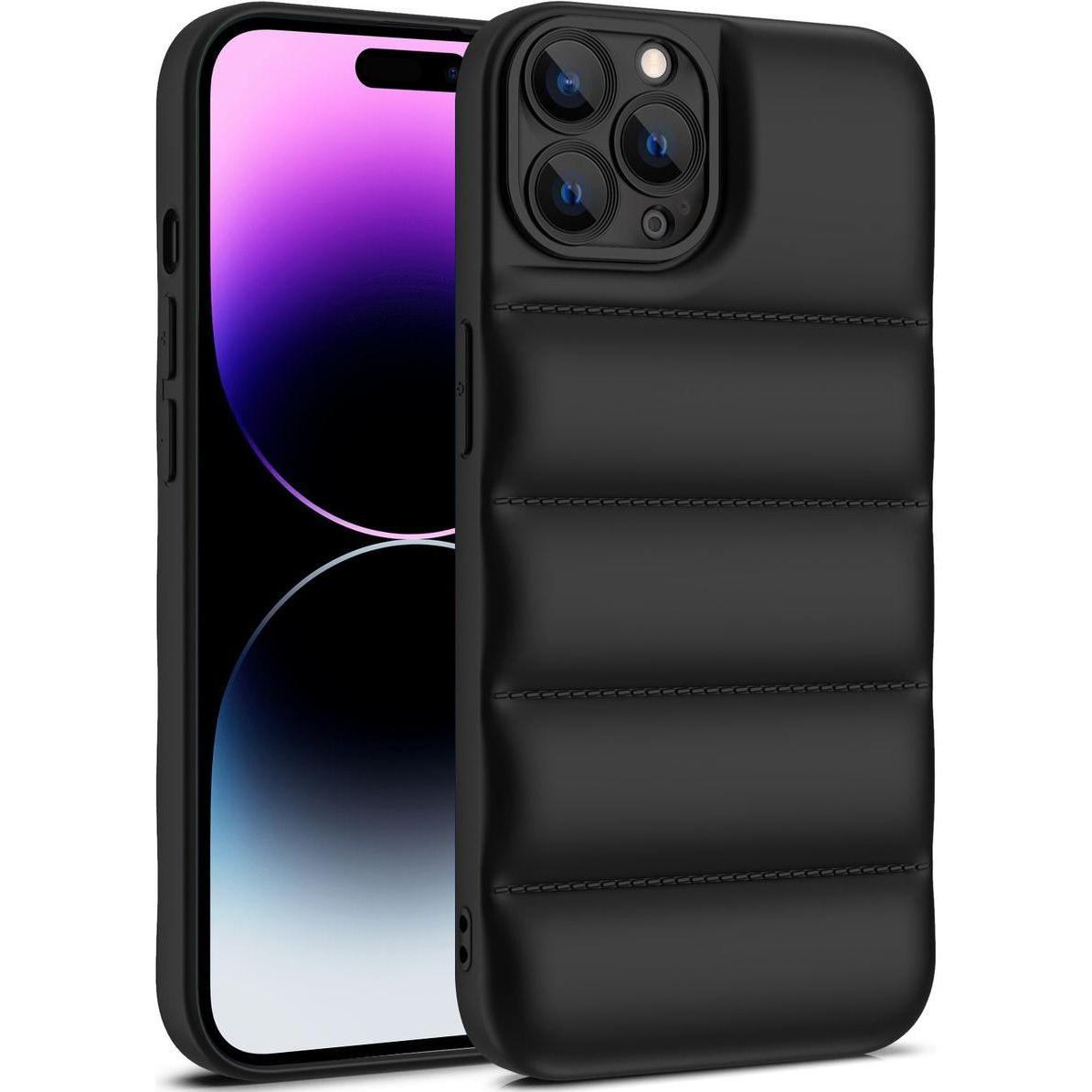 König Design Schutz Handy Hülle für Apple iPhone 15 Pro Case Cover Airbag Bumper Etuis Schale (Apple iPhone 15 Pro), Sma...