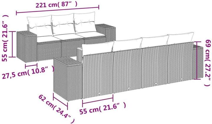 Actual product image vidaXL Stephen