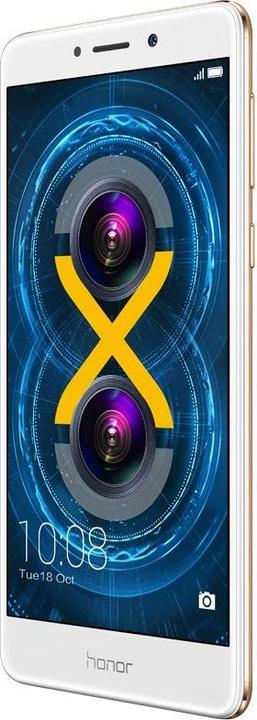 Produktbild Honor 6x (32 GB, Gold, 5.50", Hybrid Dual SIM, 4G)