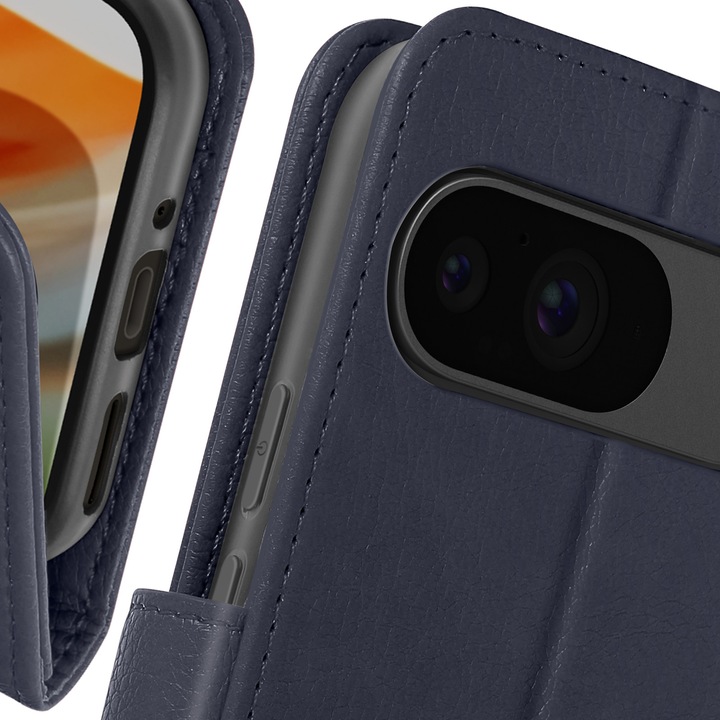 Actual product image Avizar Chesterfield cover (Google Pixel 9)