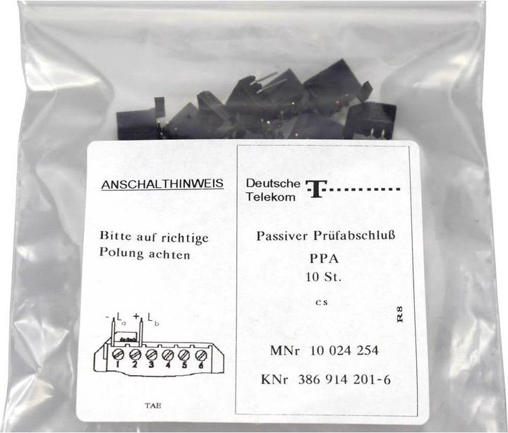 Produktbild Komos Passiver Prüfabschluss 470 kOhm Ausführung