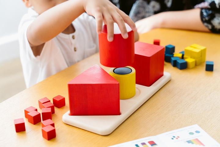 Produktbild Plantoys Steck Sortierspiel Unit Link Serie