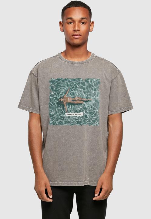 Produktbild Merchcode Summer - On My Mind Acid Washed Oversize Tee - 112607 (S)