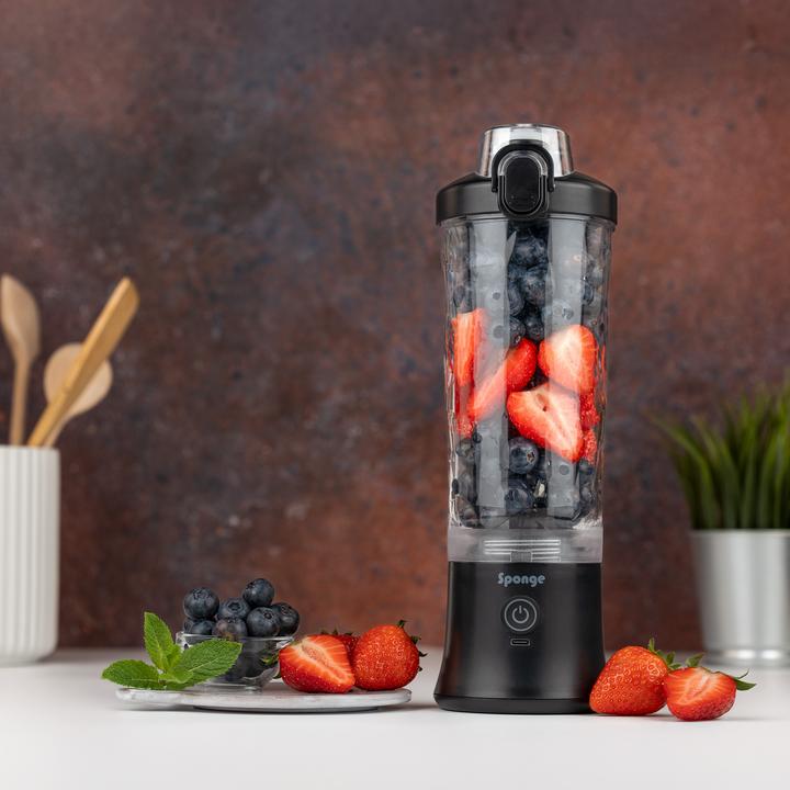 Image du produit Sponge Shaker 600ml USB-C charging Black