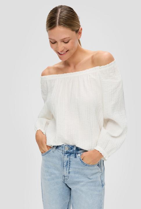 Immagine prodotto s.Oliver Bluse Off-Shoulder-Bluse aus Viskosemix (44)
