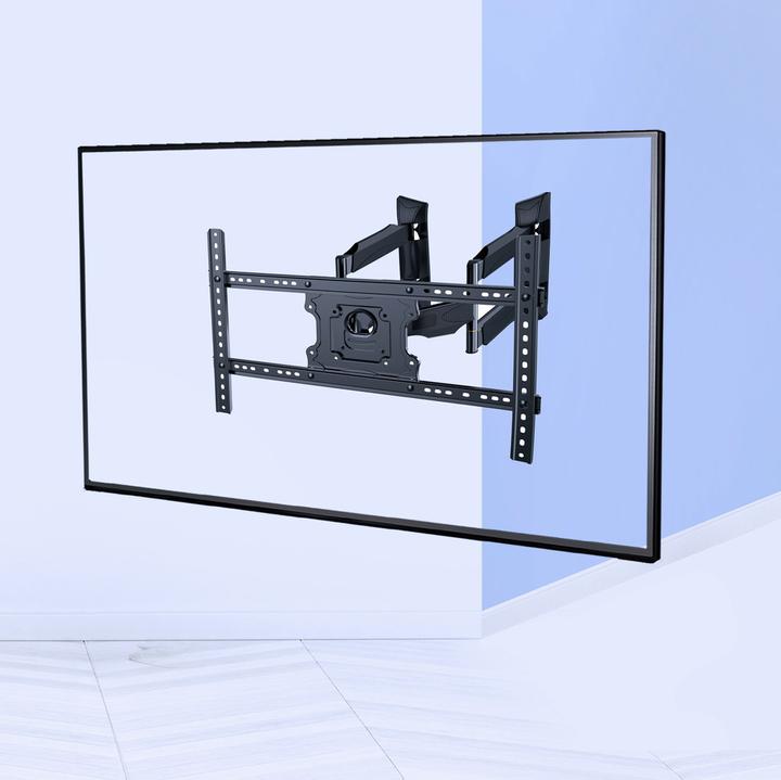 Actual product image Gembird Full-motion Corner TV Wall Mount (Wall, 75", 45.50 kg)