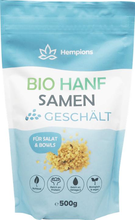 Immagine prodotto Hempions Semi di canapa biologici decorticati (500 g)