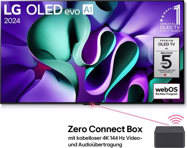 Image du produit LG OLED65M49LA OLED evo Signature TV 164 cm (65) Gallery Design (65", DHU)