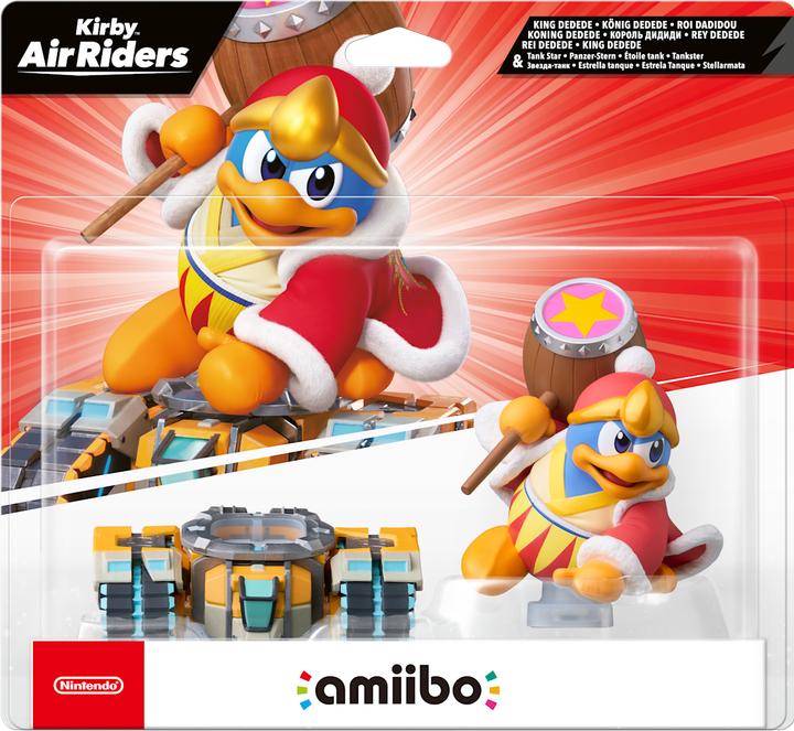 Actual product image Nintendo amiibo King Dedede & Armoured Star (Kirby Air Riders) (Switch)