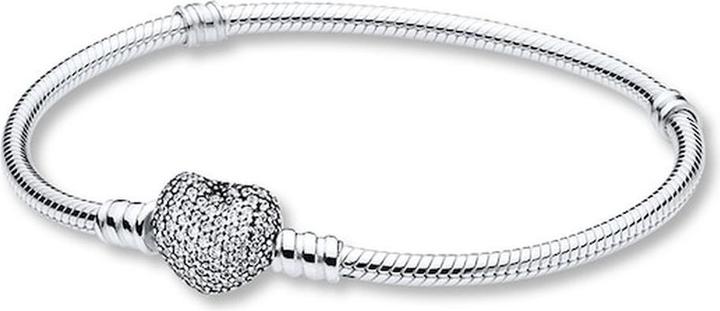 Actual product image Pandora Bracelet with heart (16 cm, Metal)