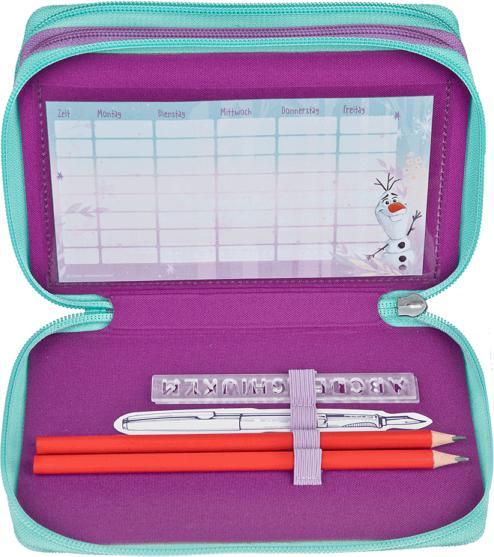 Actual product image Scooli Trippledecker Frozen Disney case