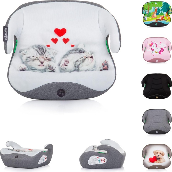 Actual product image Chipolino Uty i-Size Booster Seat (Booster seat, ECE R129/i-Size Standard)