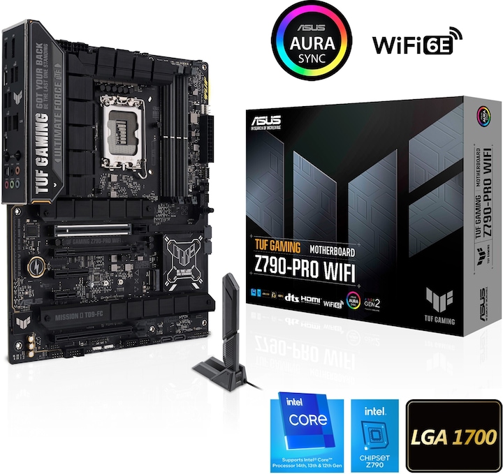 Actual product image ASUS TUF GAMING Z790-PRO WIFI (LGA 1700, Intel Z790, ATX)