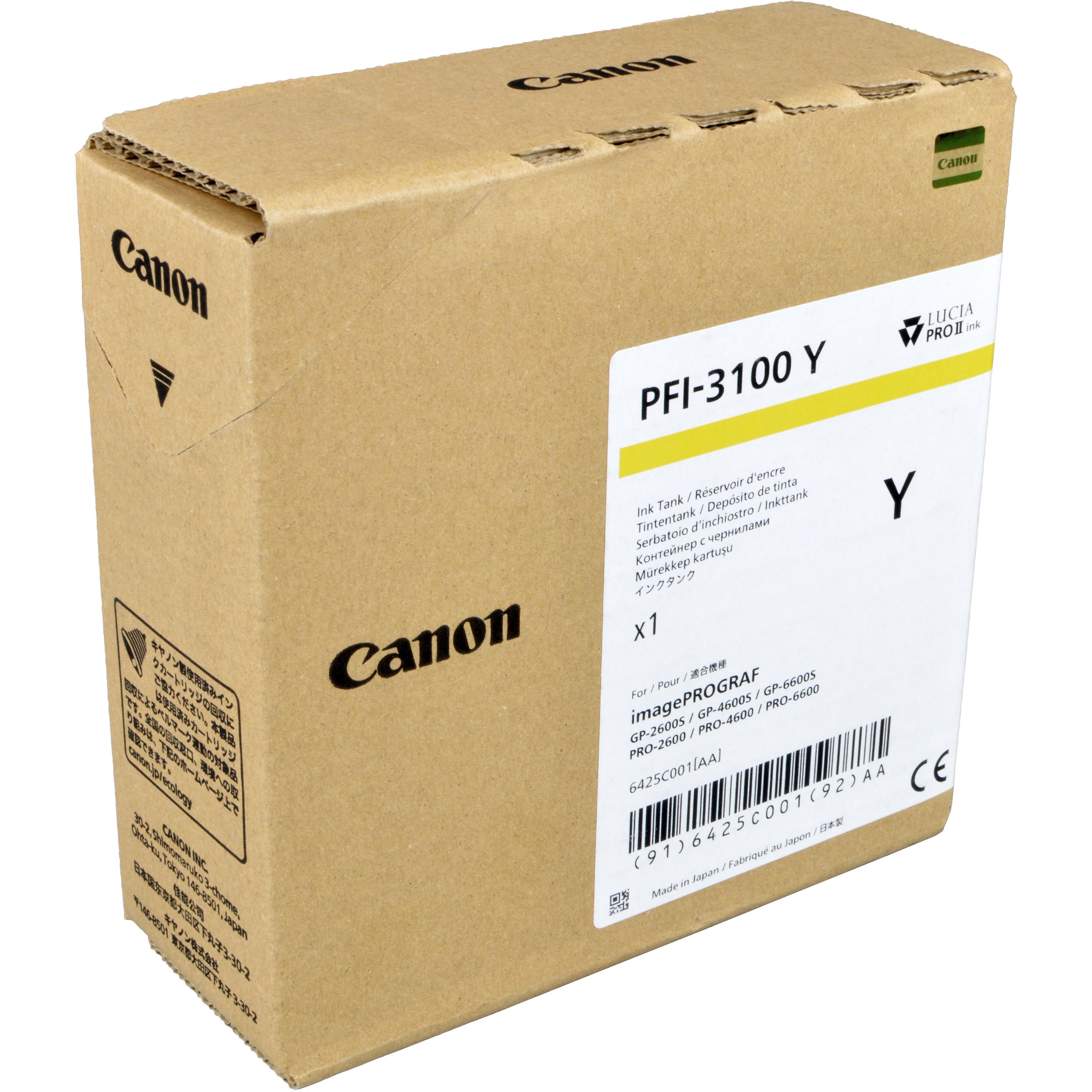 Thumbnail - Canon, Druckerpatrone, Tinte gelb 160ml (Y)