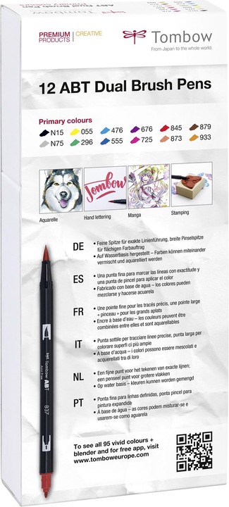 Produktbild Tombow ABT Dual Brush Pen (Mehrfarbig, 12 x)
