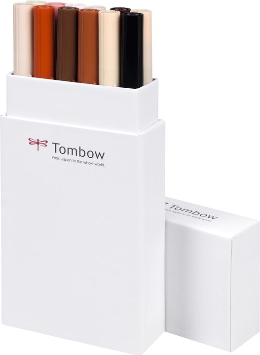Actual product image Tombow ABT Dual Brush Pen (Multicoloured, 12 x)
