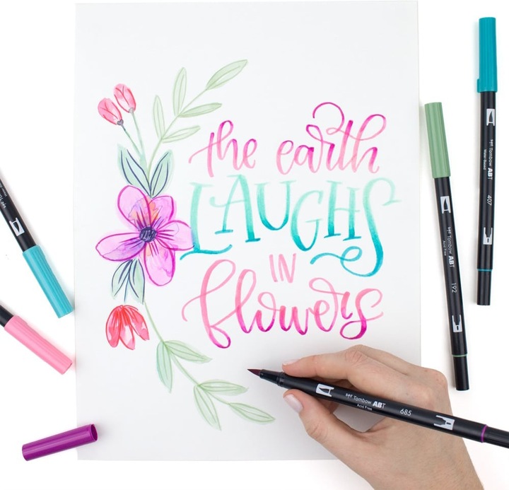 Actual product image Tombow ABT Dual Brush Pen (Multicoloured, 12 x)