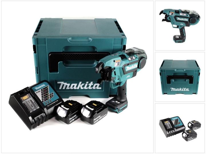 Makita DTR 180 RFJ Batteria connettore per armature 18V Brushless per filo da 0,8mm in Makpac + 2x 3,0Ah