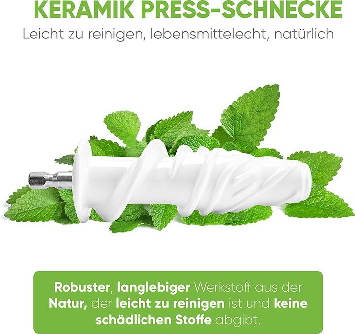 Produktbild Nutrilovers Green-Press Keramik - Golden Delight