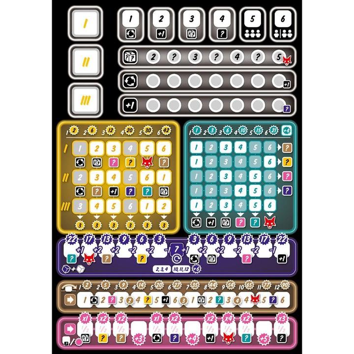 Produktbild Schmidt Spiele Clever hoch Drei Zusatzblock (Deutsch, 1 - 4 Spieler)