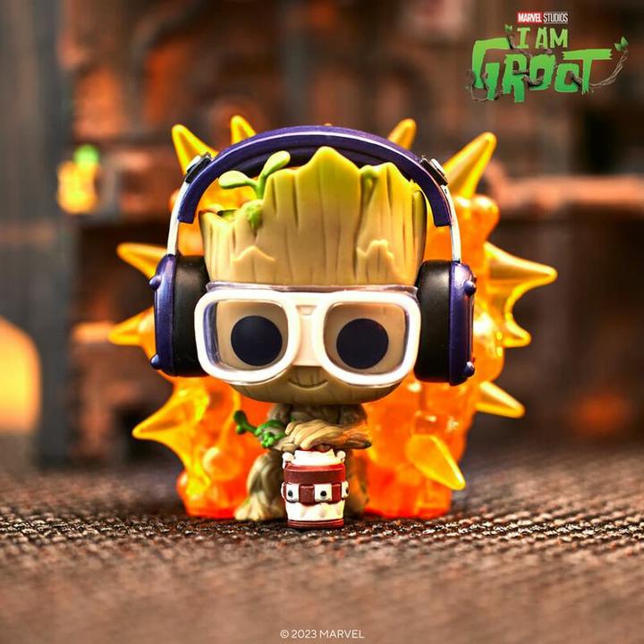 Immagine prodotto Funko POP Marvel I am Groot - Groot with Detonator