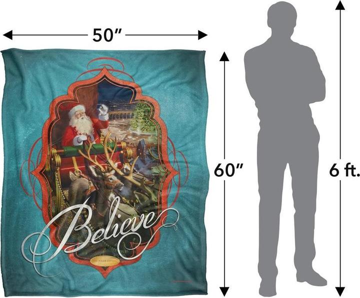 Image du produit Express - Couverture BELIEVE (152 x 127 cm)