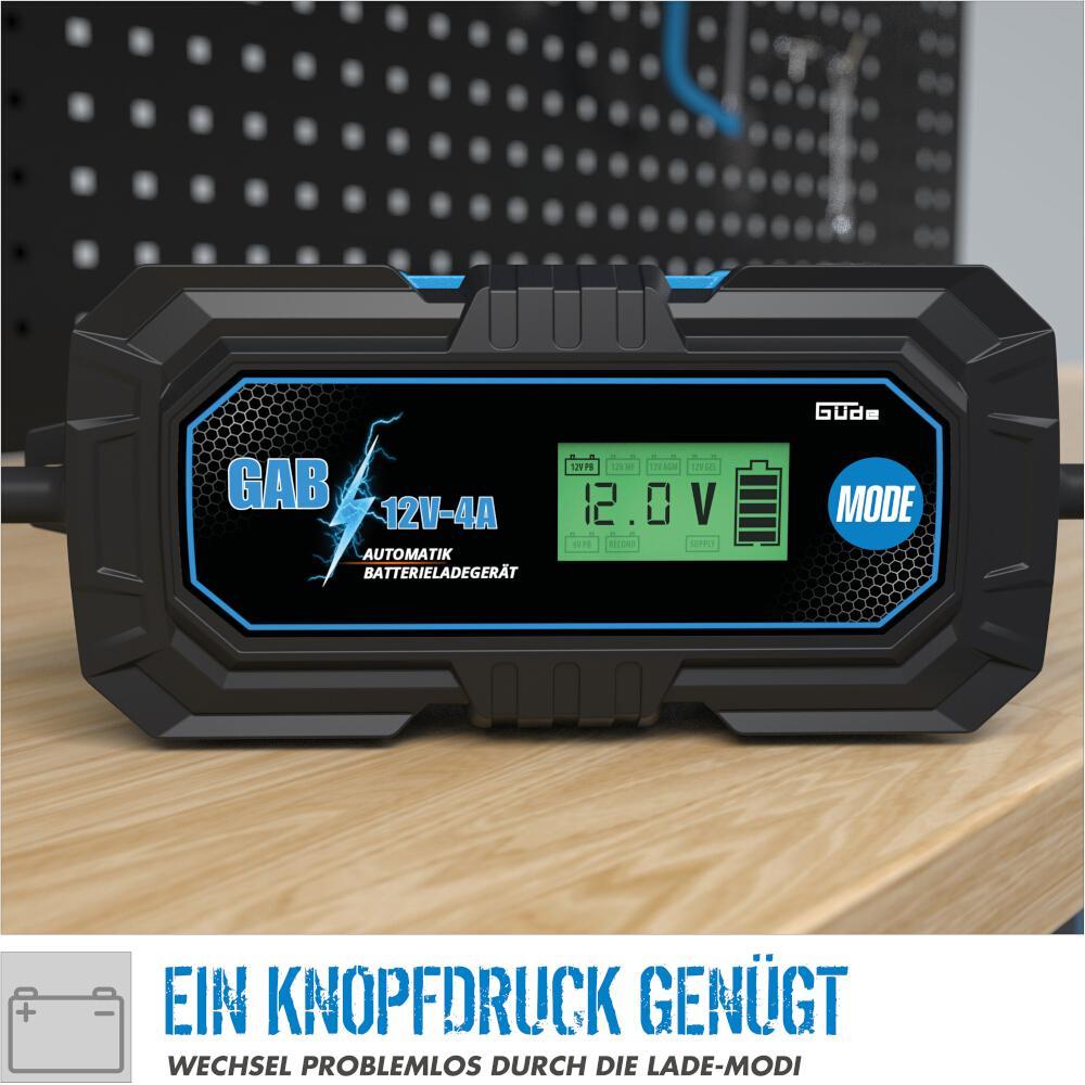 Güde, Batterieladegerät, Automatik Batterielader (12V, 6V)