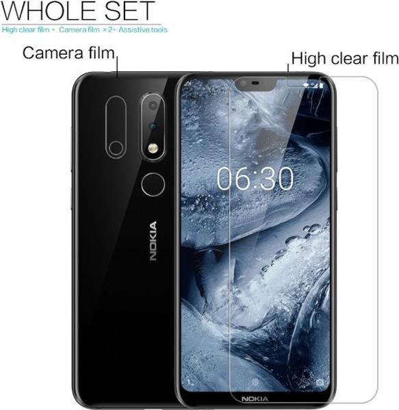 Actual product image Nillkin Super Clear Series Protective Film (1 Piece, Nokia 6.1 Plus)