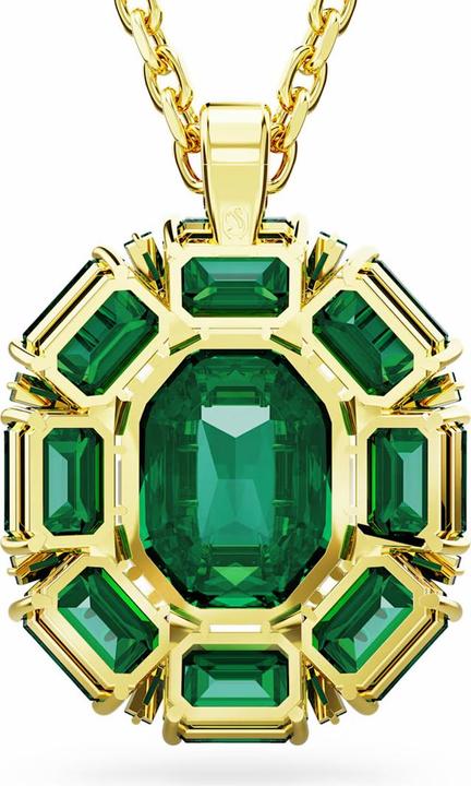 Produktbild Swarovski Millenia Halskette Verschiedene Schliffe Grün Gold (Swarovski Metall, 80 cm)