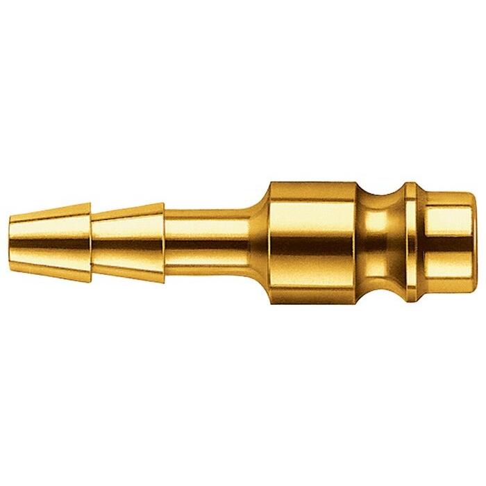 EWO, Schlauchanschluss + Schlauchverbinder, Einstecktülle Messing Stecker DN 7,2 LW 13 (7.20 mm)