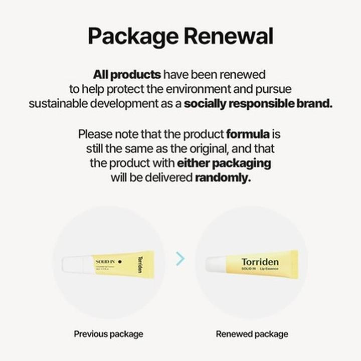 Produktbild Torriden SOLID In Ceramide Lip Essence 0.37 Oz. Feuchtigkeitsspendende Lippen-Essenz mit Bio-Jojoba-Samen-Oi (Lippenöl)