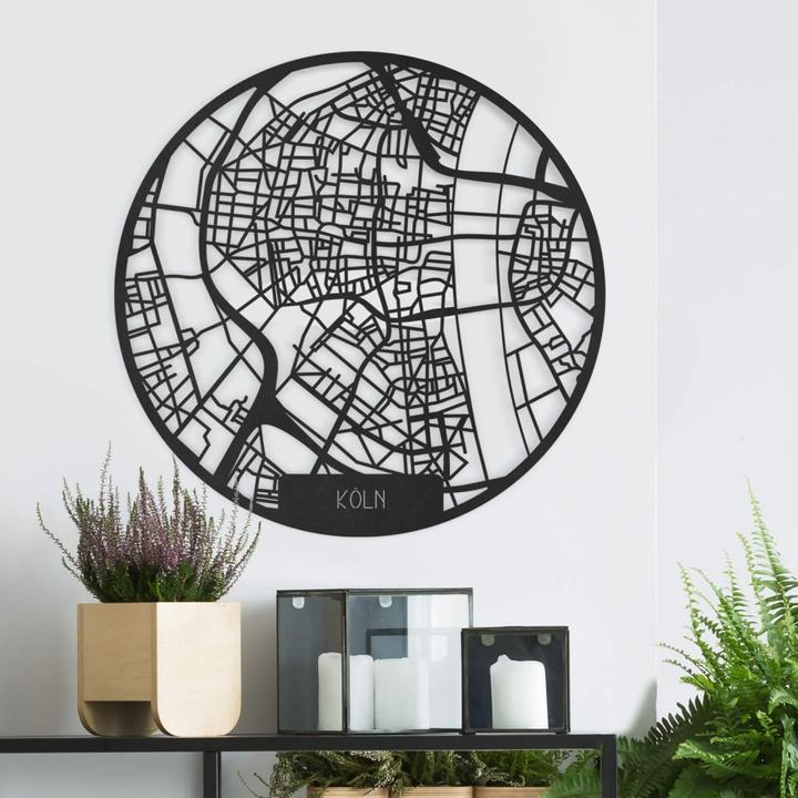 Produktbild Trenddeko Stadtplan Köln