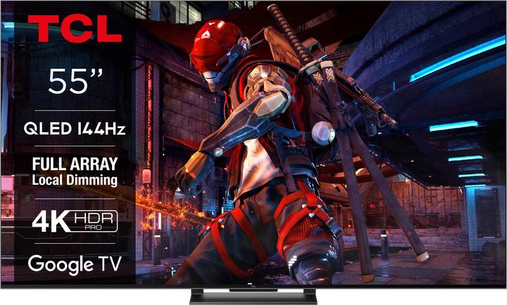 Image du produit TCL QLED870 55" 4K QLED TV (55", QLED, 4K, 2023)