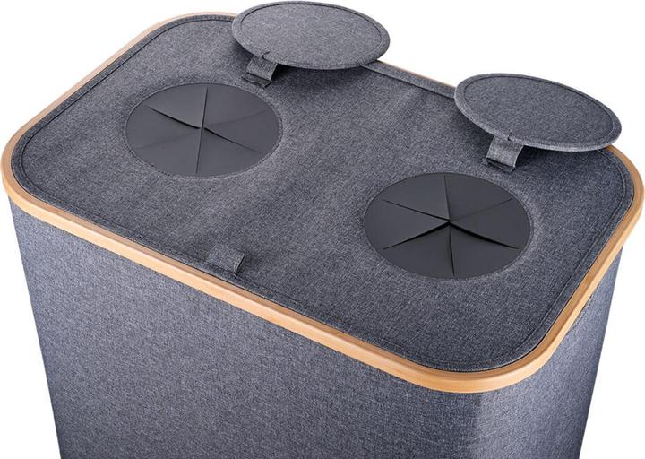 Produktbild Relaxdays Pfandflaschen-Sammelbehälter 2 Fächer (1 x)