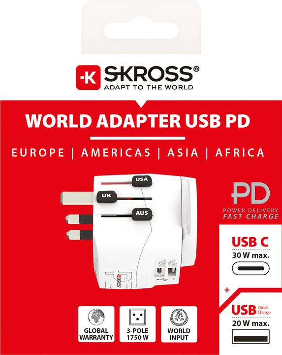 Immagine prodotto Skross PRO Light USB AC30PD
