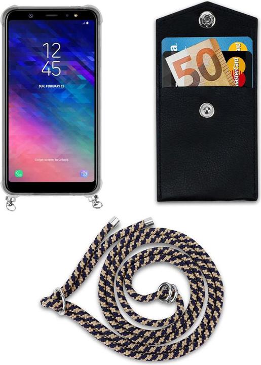 Produktbild Cadorabo TPU Handy Kette SILBER Cover