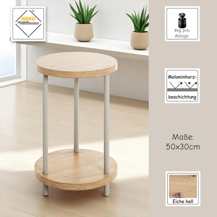 Produktbild HAKU Möbel Beistelltisch (30 x 30 x 50 cm)